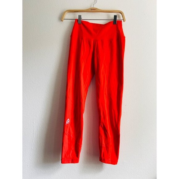 P'tula Orange Cropped Leggings in Excellent condition Sz M - Picture 5 of 9